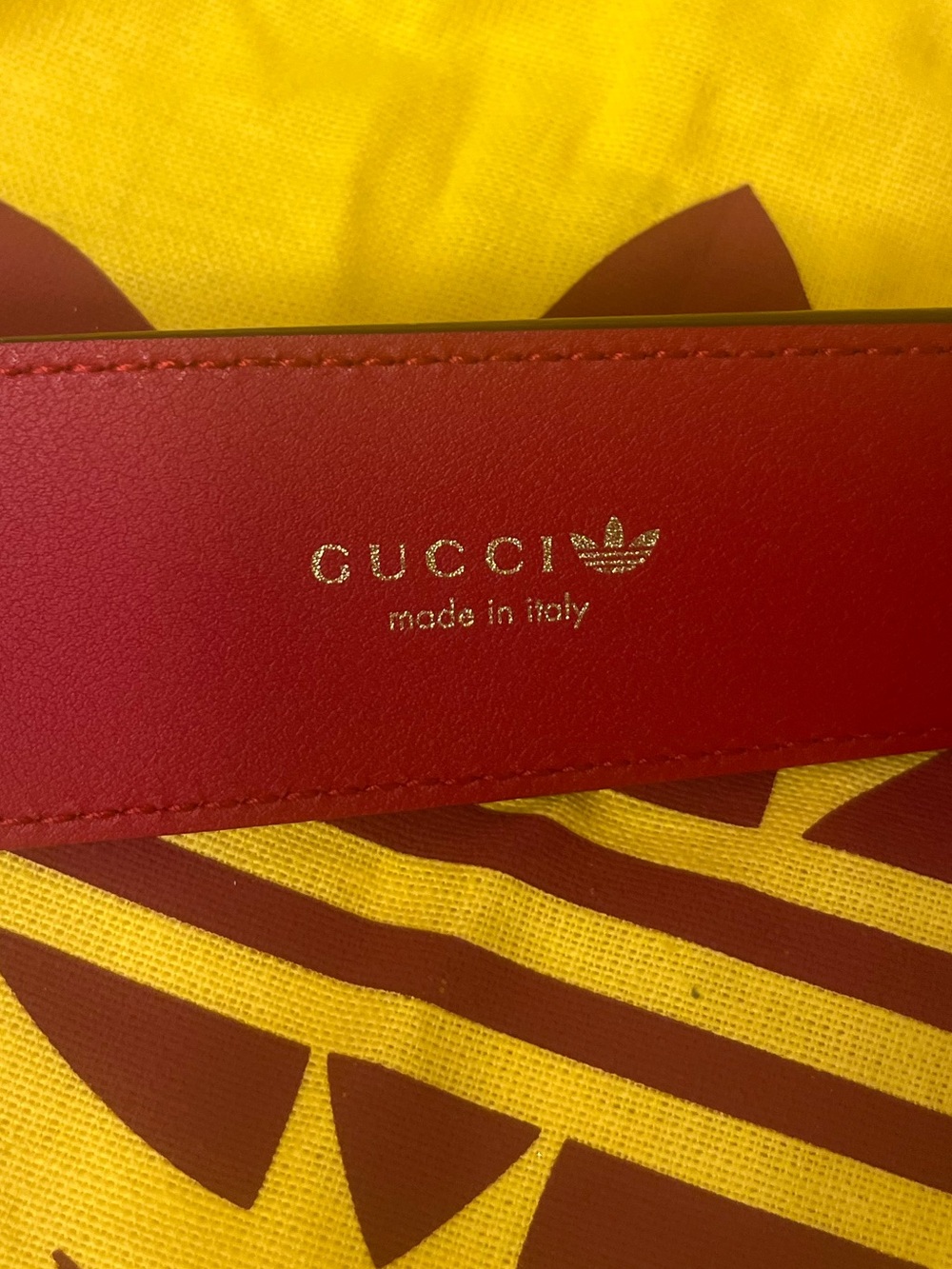 Gucci x Adidas 2022 Marmont Belt - Picture 5 of 6